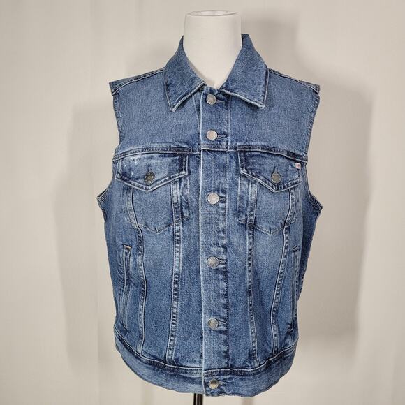 Ag Adriano Goldschmied Tops - AG Jordy Vest In Venice Canal Veca Size M